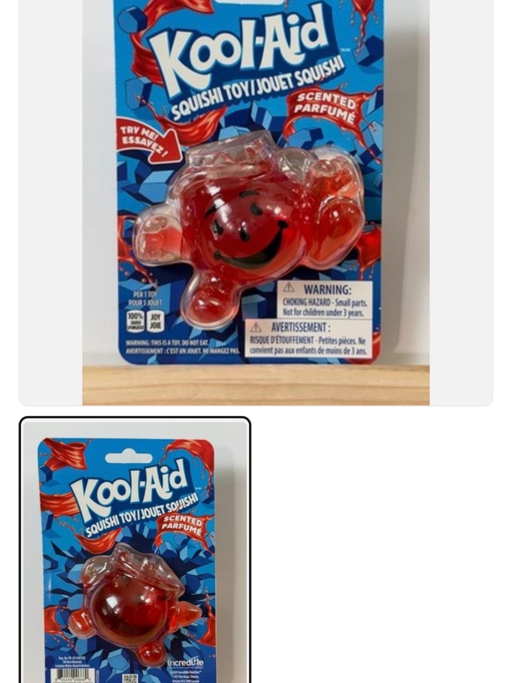 ♥️NWT♥️ Kool Aid Squishy Kids Toy - Fun Stress Relief